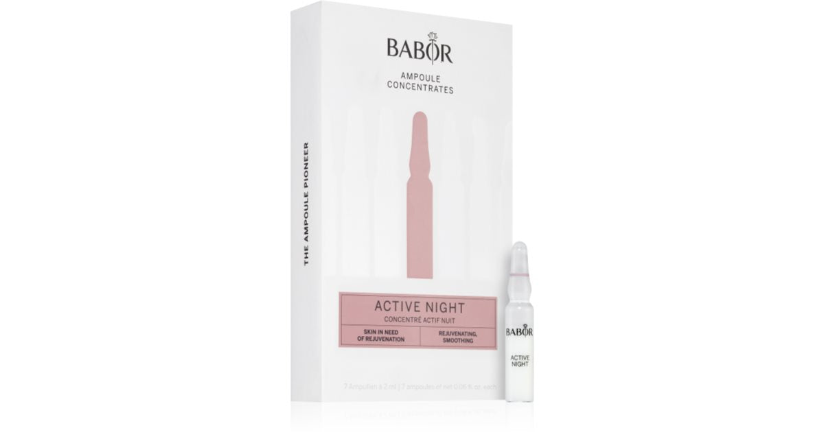 BABOR 액티브 나이트 바이알 7x2 ml (14ml)