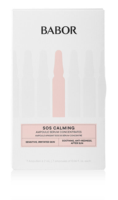 Babor Siero per la pelle sensibile SOS Calm (Ampolle Concentrate s) 7 x 2 ml