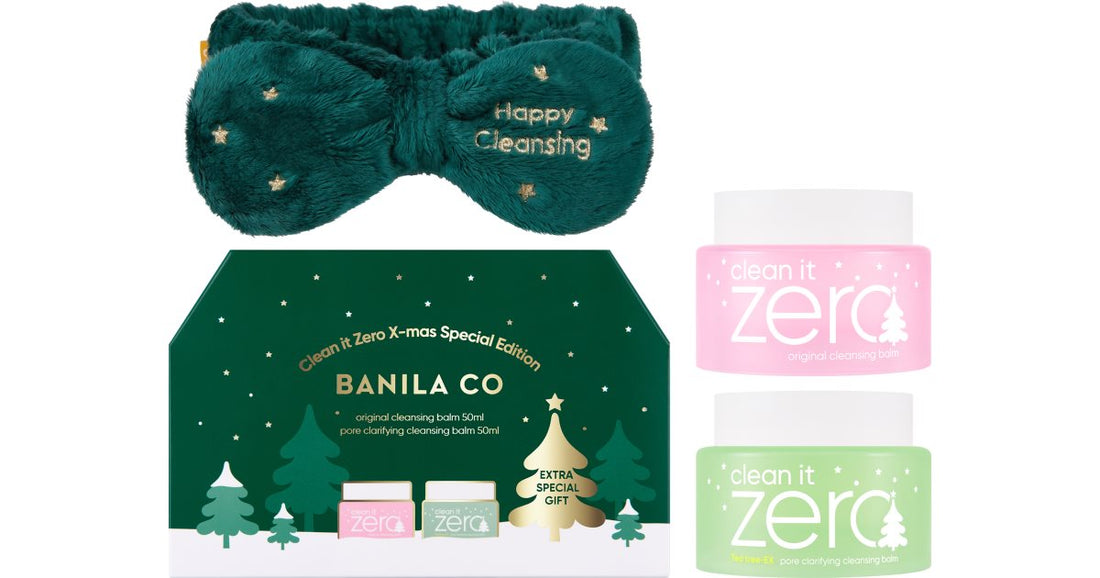 Banila Co. clean it zero X-Mas Special Edition Set Set cadou de Crăciun pentru curățarea perfectă a pielii 1 buc