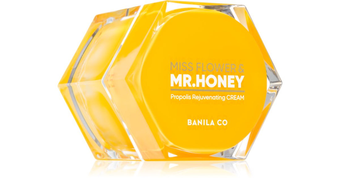 Banila Co. Miss Flower &amp; Mr. Honey Crema regeneranta cu propolis hranire intensa efect de intinerire 70 ml