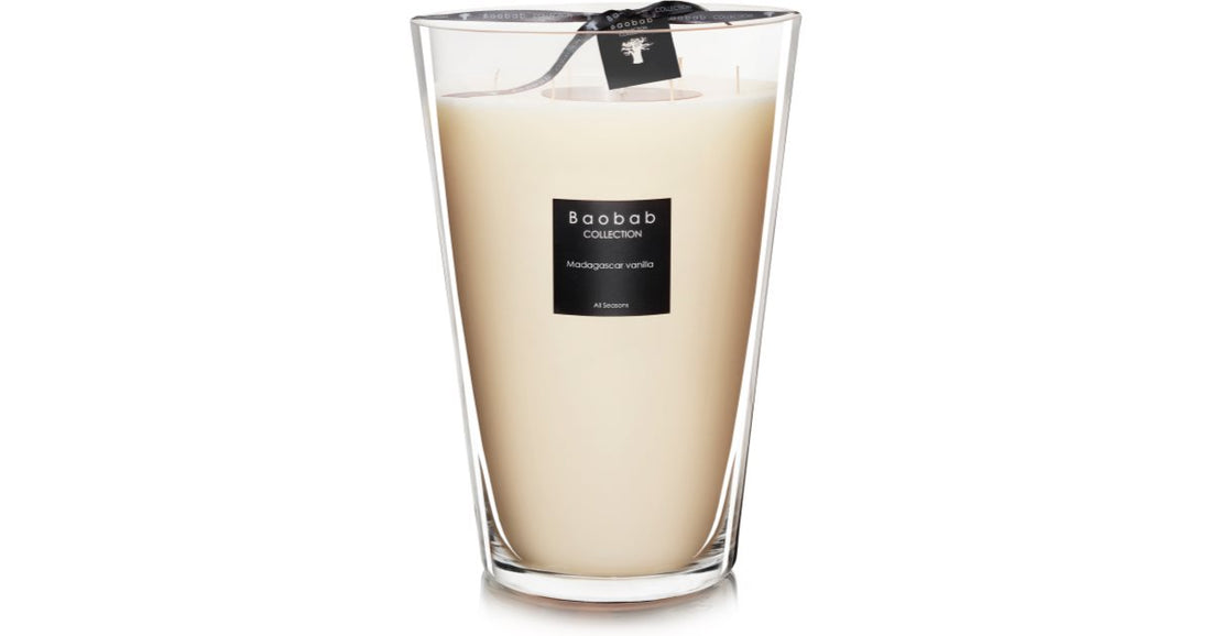 Baobab Collection All Seasons Madagascar vela perfumada vainilla 24 cm