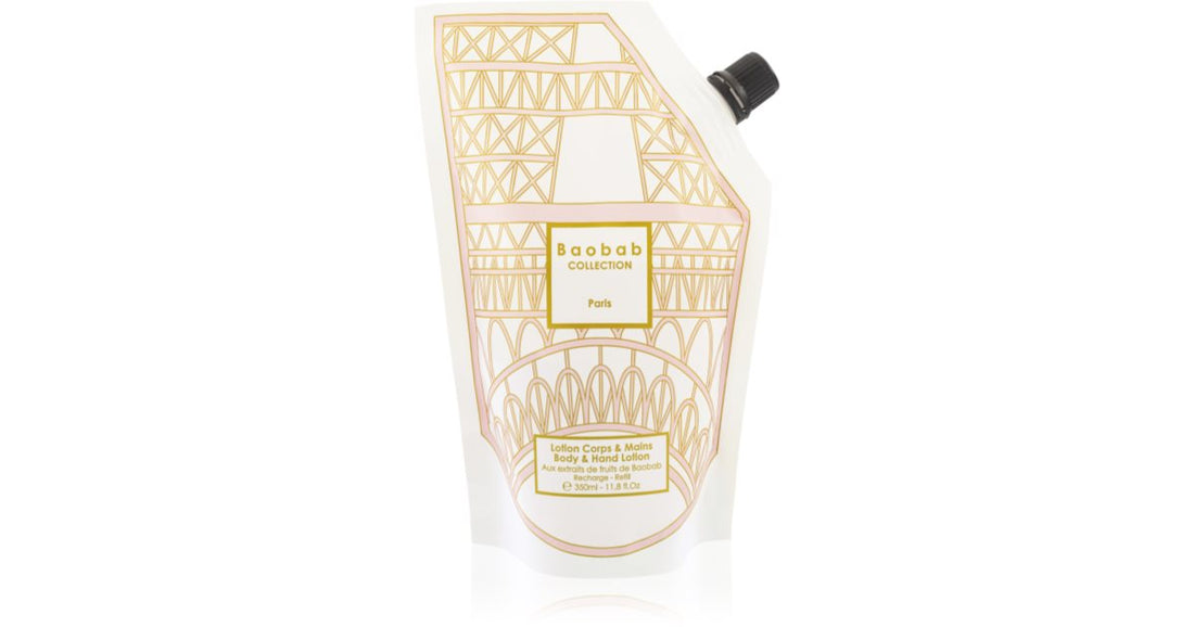 Baobab Collection Body Wellness Paris leche para manos y cuerpo recambio 350 ml