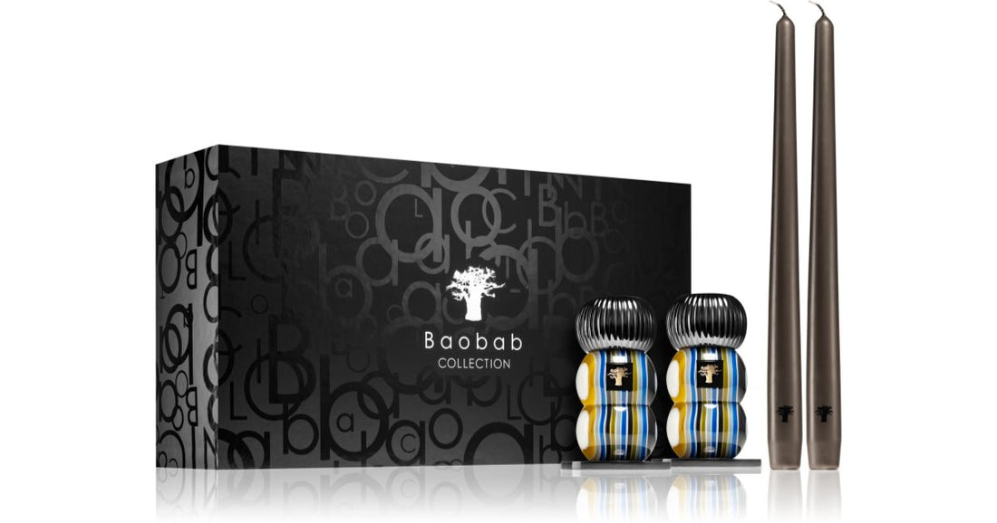 Baobab Collection 청동 커프스 단추 선물 상자 1개