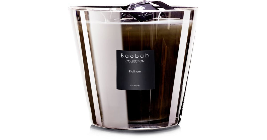 Baobab Collection Les Exclusives Platinum scented candle 16 cm