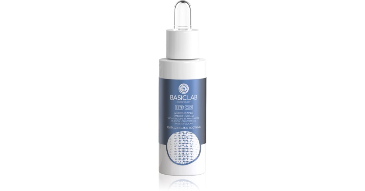 BasicLab Cosmetology Esteticus gel emulsion ενυδατικό αποτέλεσμα 30 ml