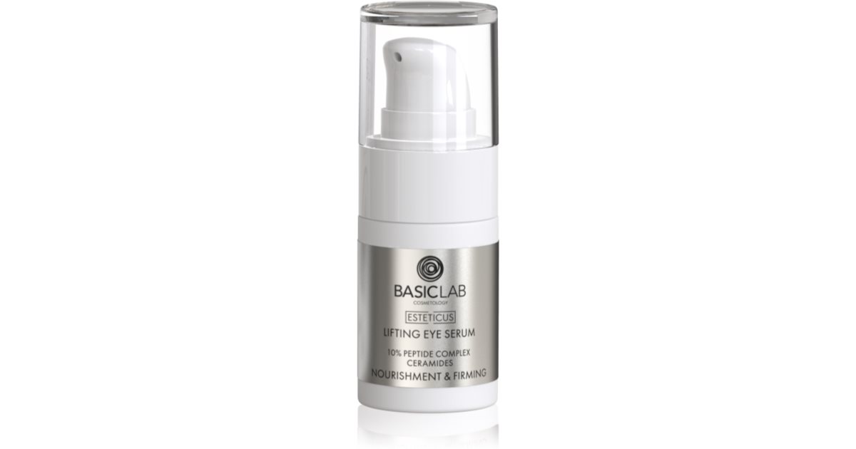 BasicLab Cosmetology Esteticus lifting eye serum with peptides 15 ml