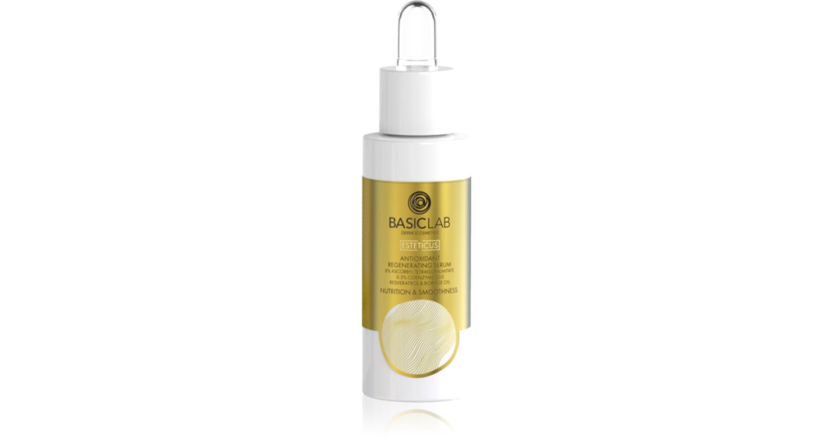 BasicLab Dermocosmetica Esteticus antioxidant olie-serum voor het gezicht 6% Vitamine C 30 ml