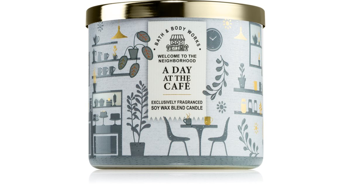 Bath &amp; Body Works A Day At The Café duftlys 411 g