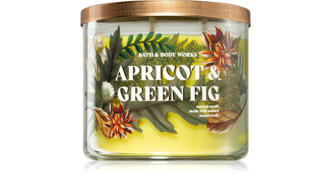 Bath &amp; Body Works Albaricoque e Higo Verde 411 g