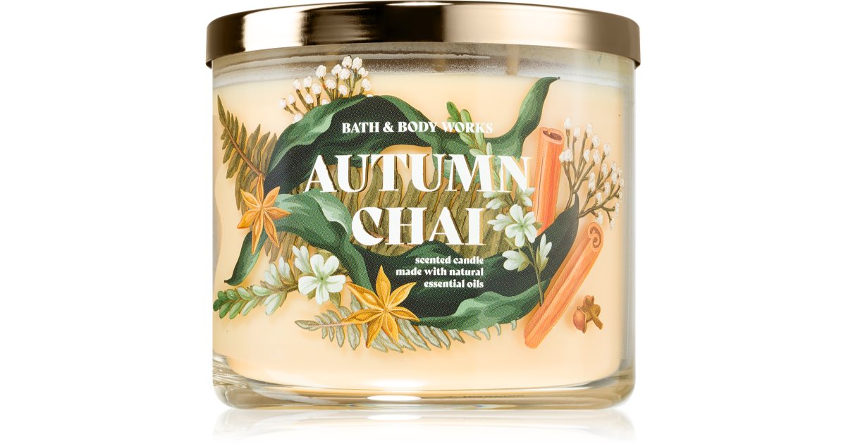 Bath &amp; Body Works Φθινοπωρινό Chai 411 γρ