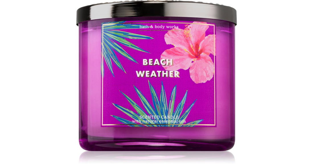 Bath &amp; Body Works Beach Weather scented candle 411 g