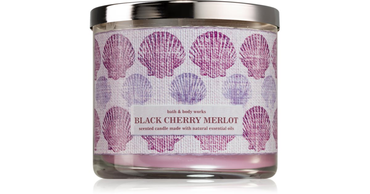 Bath &amp; Body Works Bougie parfumée Cerise Noire Merlot II 411 g