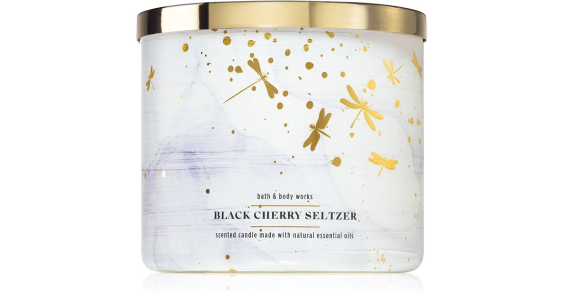 Bath &amp; Body Works Seltzer de cereza negra 411 g