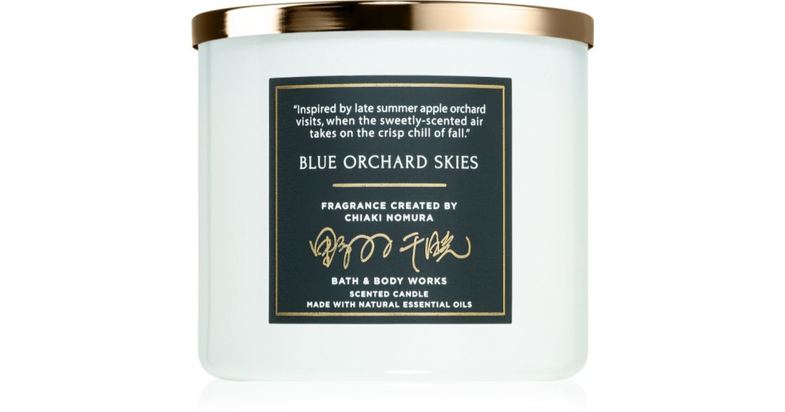 Bath &amp; Body Works Blue Orchard Skies 411 γρ