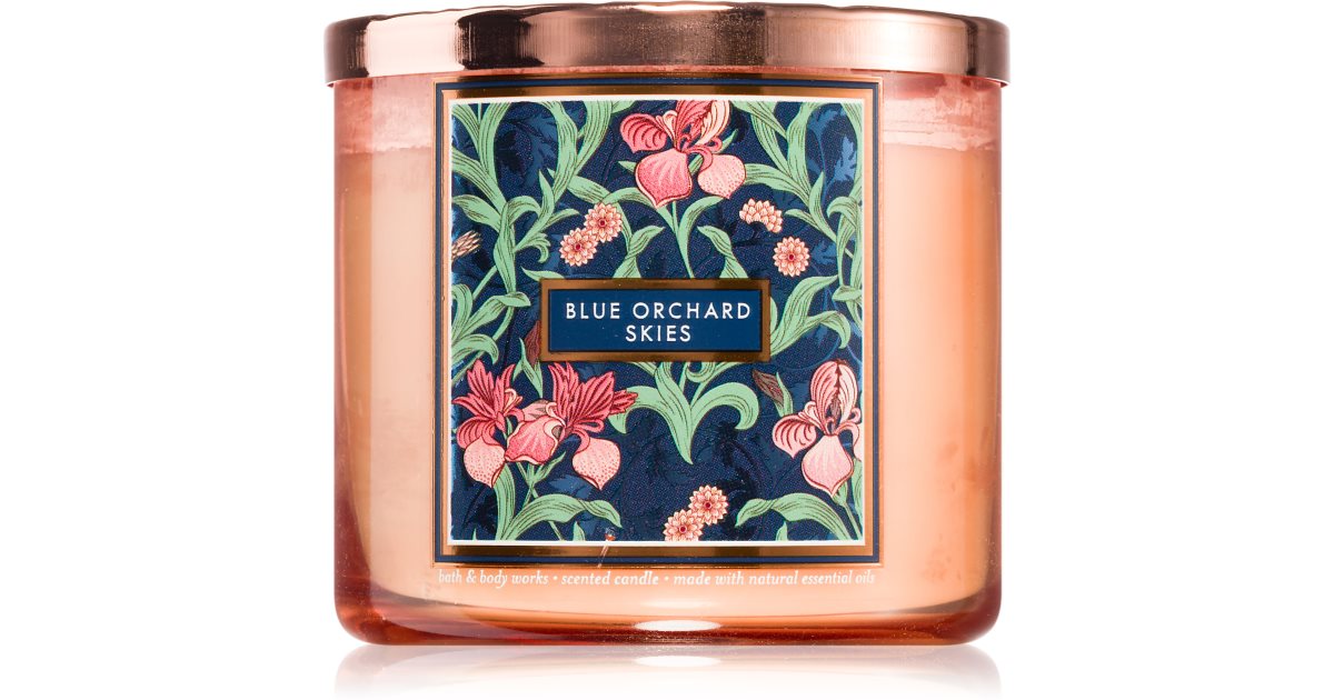 Bath &amp; Body Works Vonná svíčka Blue Orchard Skies 411 g