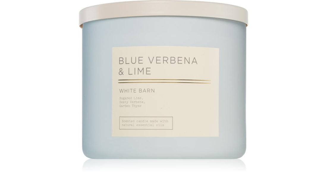 Bath &amp; Body Works Blå Verbena &amp; Lime 411 g