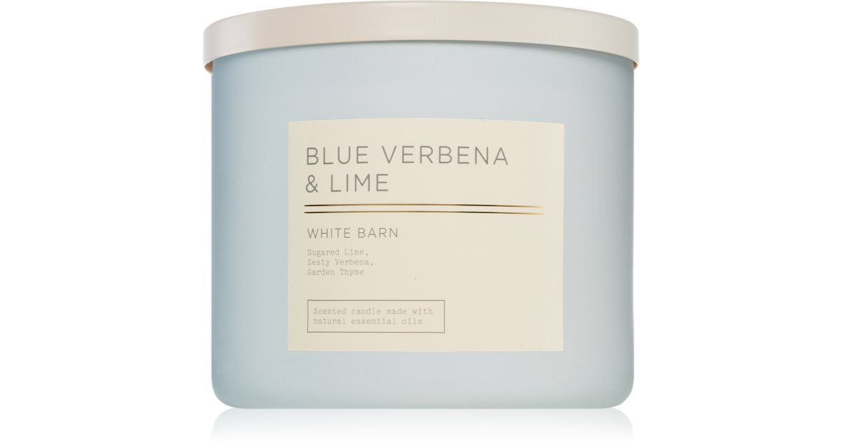 Bath &amp; Body Works Blue Verbena &amp; Lime 411 גרם