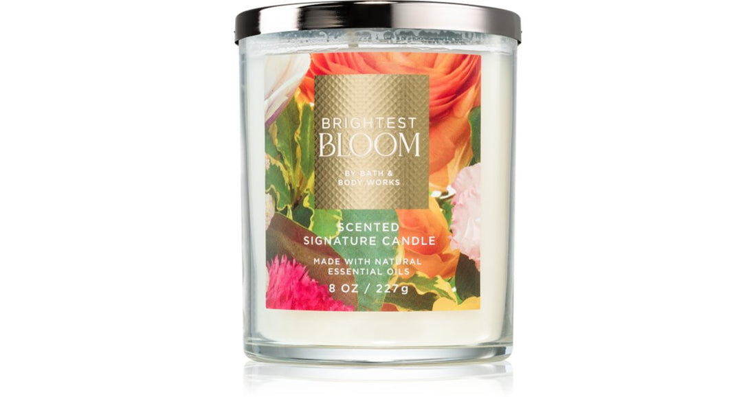 Bath &amp; Body Works Vonná svíčka Brightest Bloom 411 g