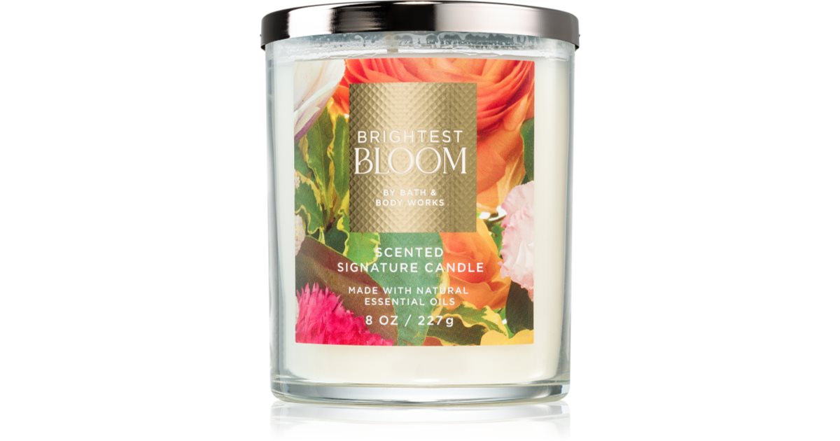 Bath &amp; Body Works Brightest Bloom tuoksukynttilä 411 g