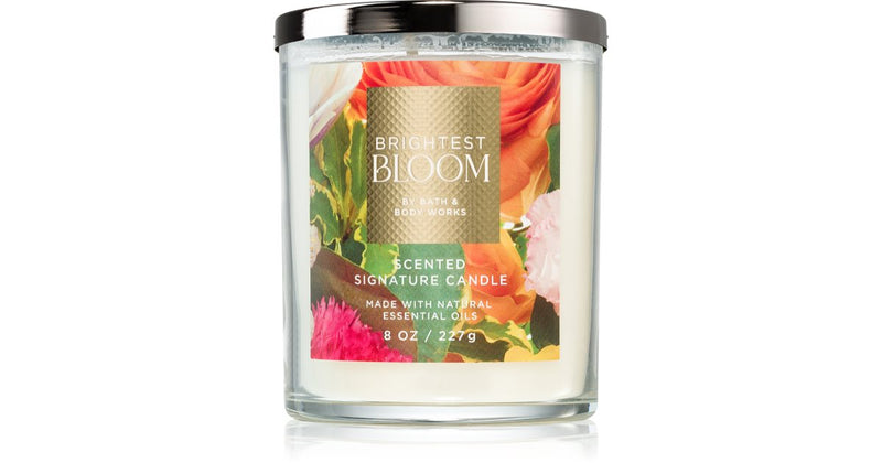Bath & Body Works Brightest Bloom scented candle 411 g
