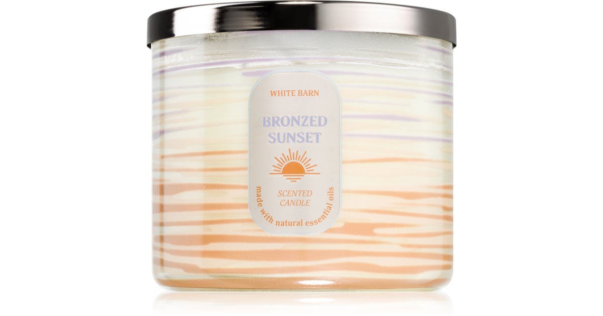 Bath &amp; Body Works Gebronsde zonsondergang 411 gr