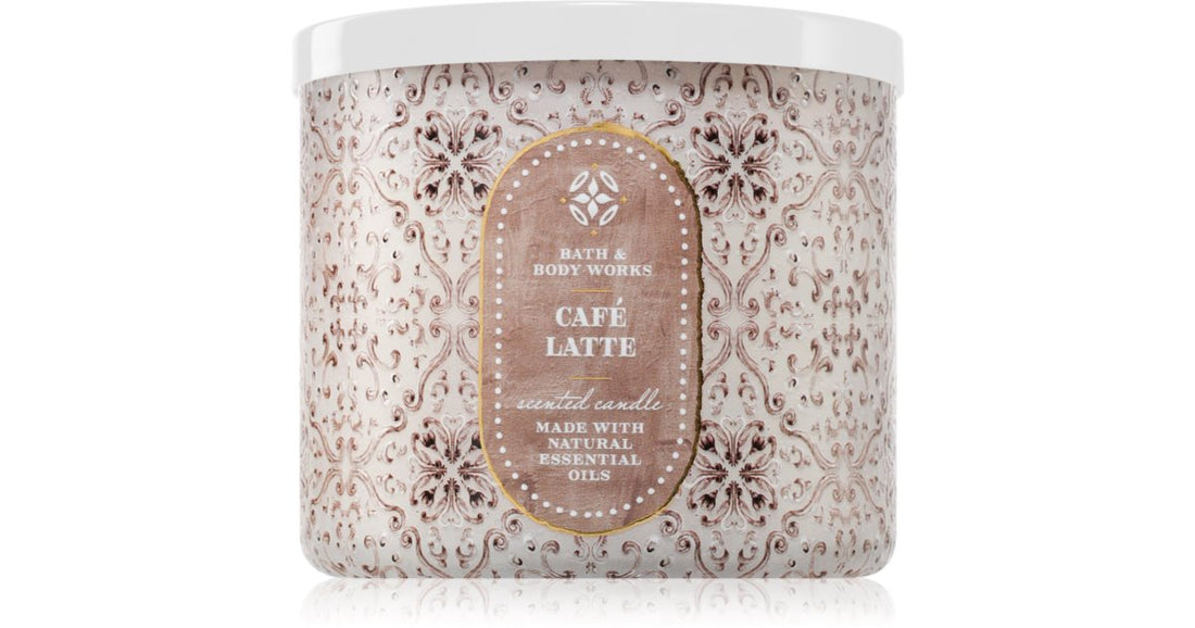 Bath &amp; Body Works Café Latte tuoksukynttilä 411 g