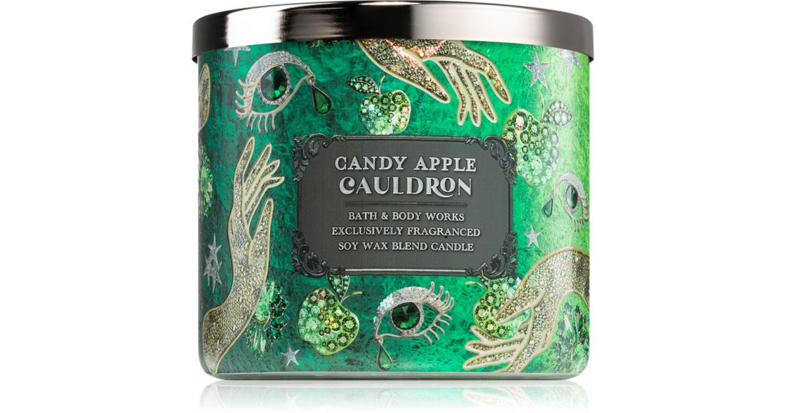 Bath &amp; Body Works Candy Apple Cauldron lumanare 411 g