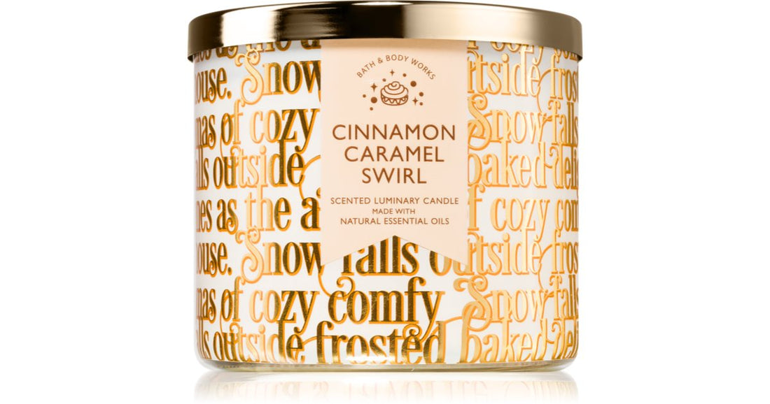 Bath &amp; Body Works Remolino De Canela Y Caramelo 411 g