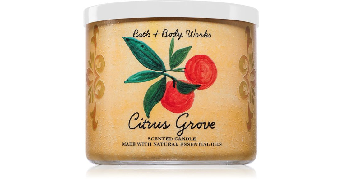 Bath &amp; Body Works Citrus Grove tuoksukynttilä 411 g