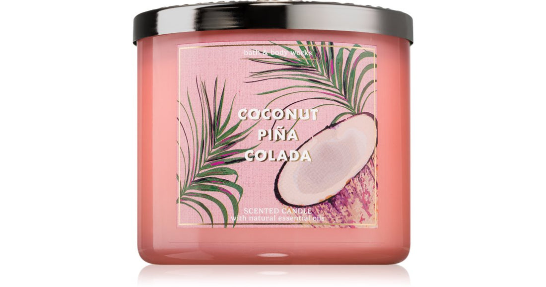 Bath &amp; Body Works Coconut Pina Colada Scented Candle 411g