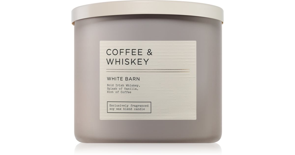 Bath &amp; Body Works Coffee &amp; Whiskey scented candle 411 g