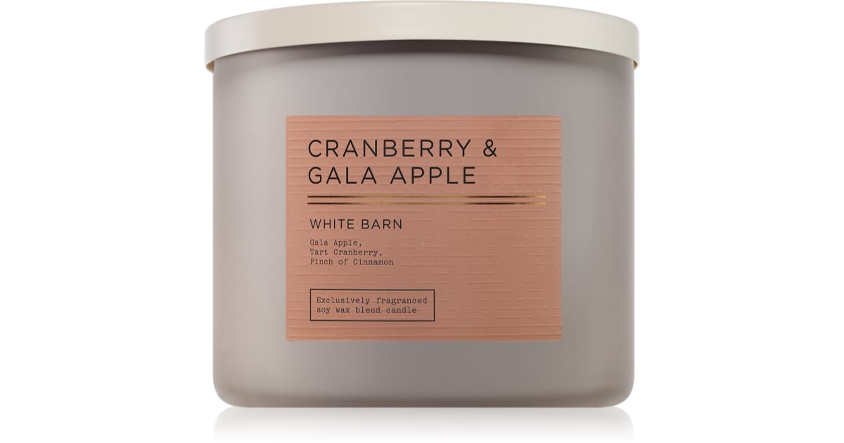 Bath &amp; Body Works Cranberry &amp; Gala Äppeldoftljus 411 g