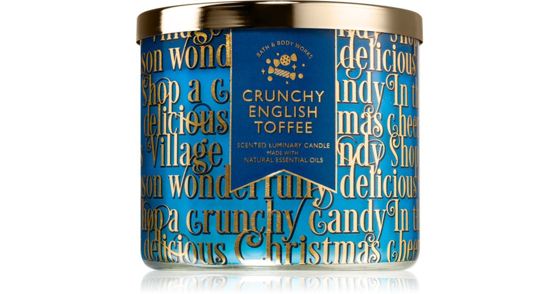 Bath &amp; Body Works Toffee englezesc crocant 411 g