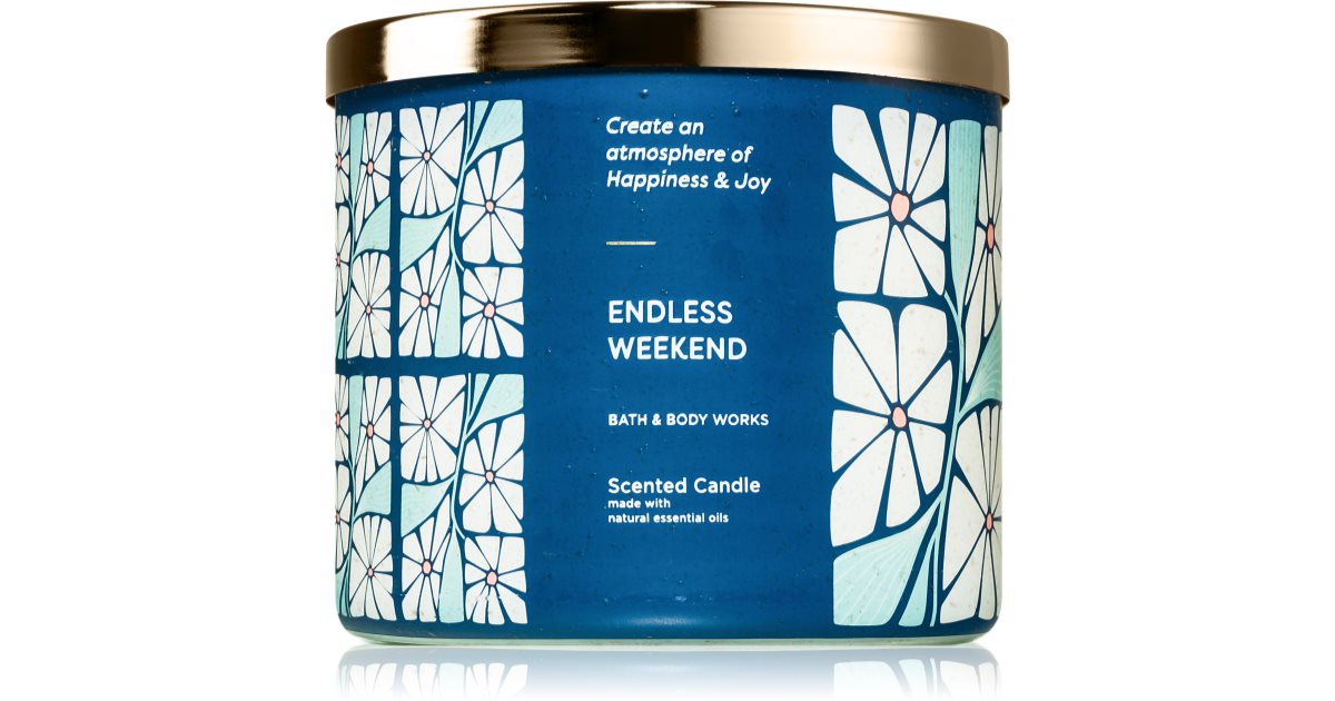 Bath &amp; Body Works Endless Weekend doftljus 411 g