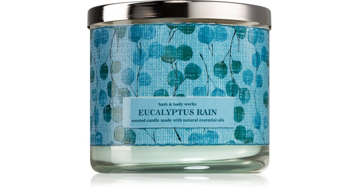 Bath &amp; Body Works Eucalyptus Rain geurkaars II 411 gr