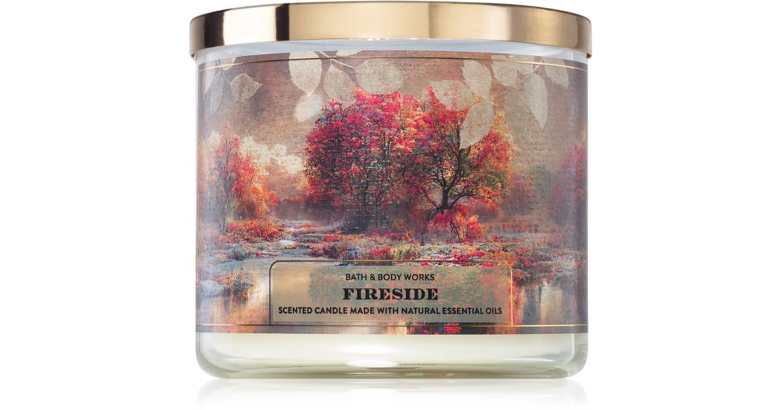 Bath &amp; Body Works Fireside 411 גרם