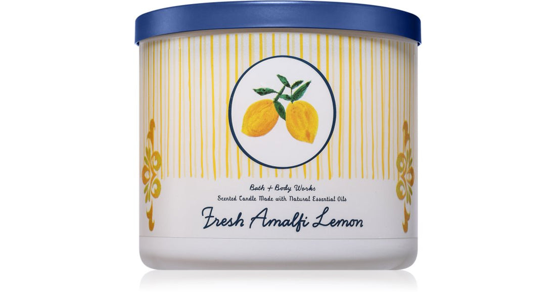 Bath &amp; Body Works Fresh Amalfi Lemon candela profumata 411 g