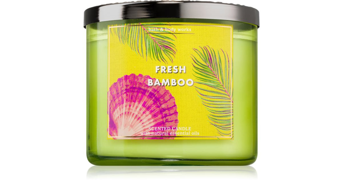 Bath &amp; Body Works Fresh Bamboo scented candle 411 g