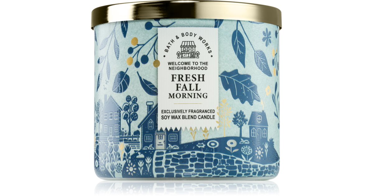 Bath &amp; Body Works Fresh Świeca zapachowa Fall Morning 411 g