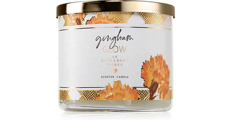Bath & Body Works Gingham Glow duftlys 411 g