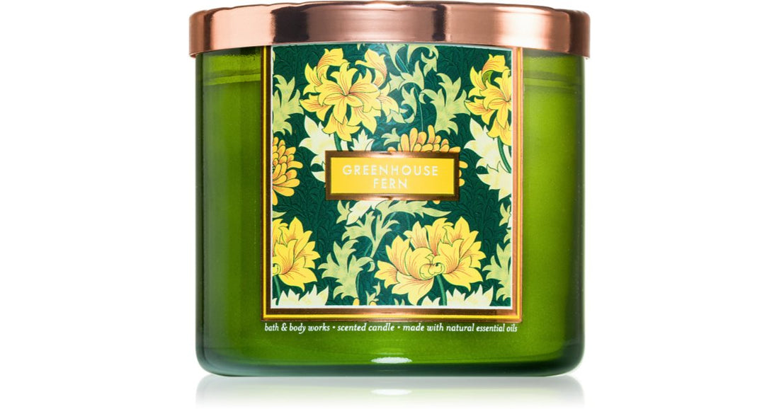 Bath &amp; Body Works Vonná svíčka Greenhouse Fern 411 g