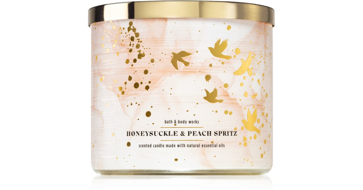 Bath &amp; Body Works ハニーサックル＆ピーチ スプリッツ 411 g