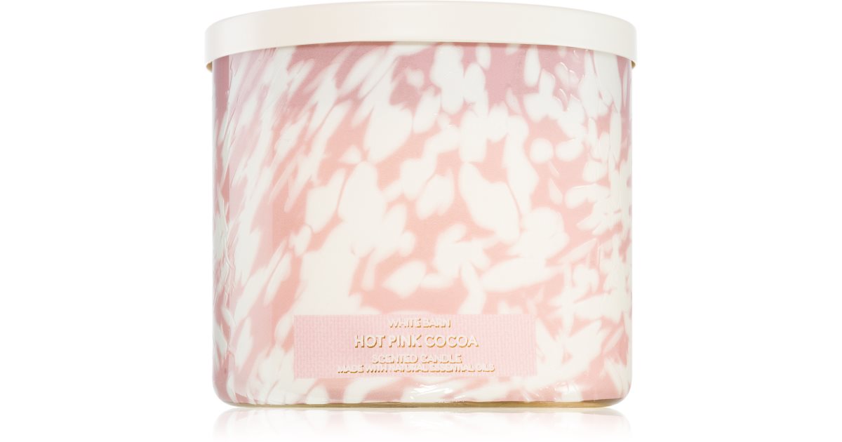 Bath &amp; Body Works Hot Pink Cocoa scented candle 411 g