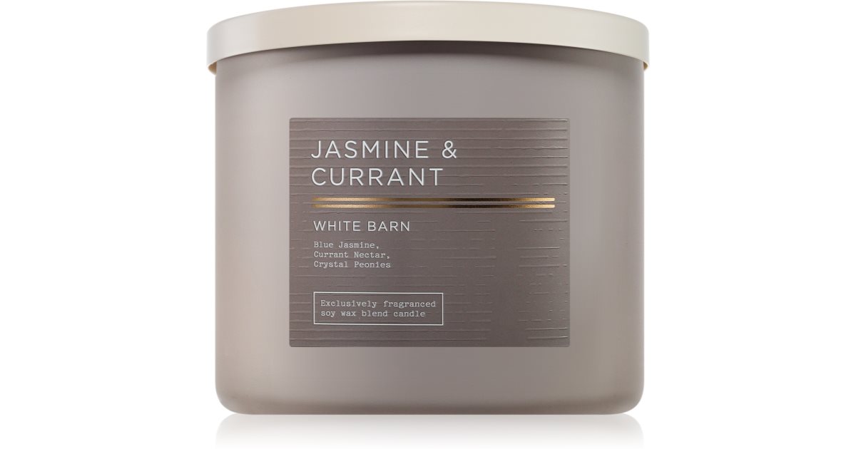 Bath &amp; Body Works Jasmine &amp; Currant tuoksukynttilä 411 g