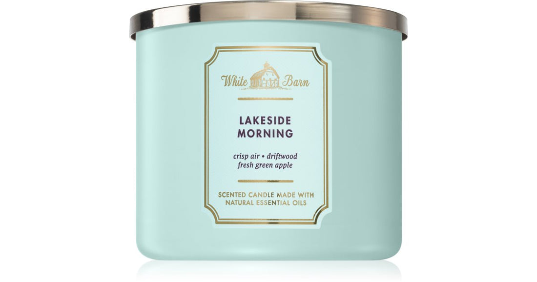 Bath &amp; Body Works Vonná svíčka Lakeside Morning II. 411 g