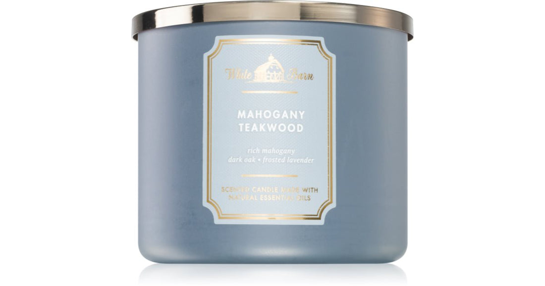 Bath &amp; Body Works Bougie parfumée Bois de teck acajou 411 g