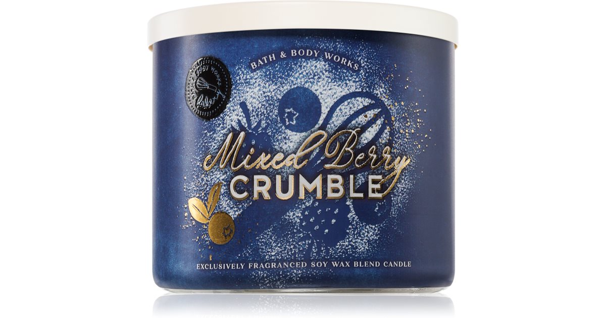 Bath &amp; Body Works Mixed Berry Crumble Duftkerze 411 g