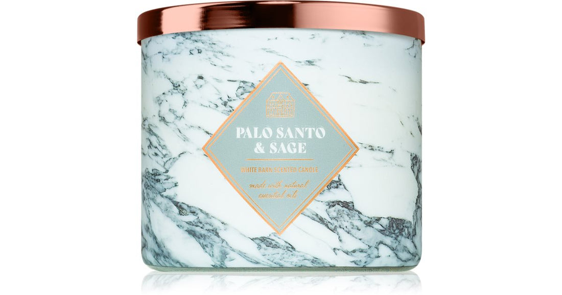 Bath &amp; Body Works Vonná svíčka Palo Santo &amp; Sage 411 g