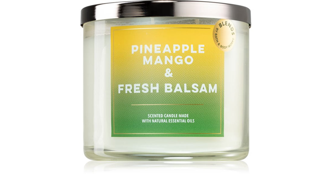 Bath &amp; Body Works Piña Mango Y Bálsamo Fresco 411 g