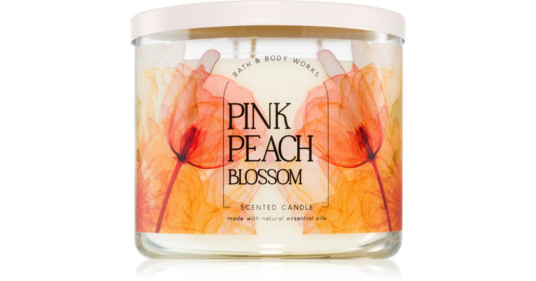 Bath &amp; Body Works Flor de Melocotón Rosa 411 g